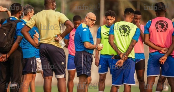 Les images de l’ultime répétition des Panthères du Gabon avant le choc contre le Burkina Faso