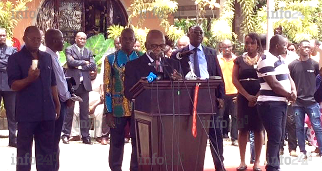 Guy Nzouba Ndama officiellement candidat à la présidentielle gabonaise