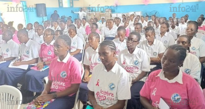 Octobre Rose&nbsp;: Près de 500 élèves sensibilisées sur les cancers féminins à Port-Gentil