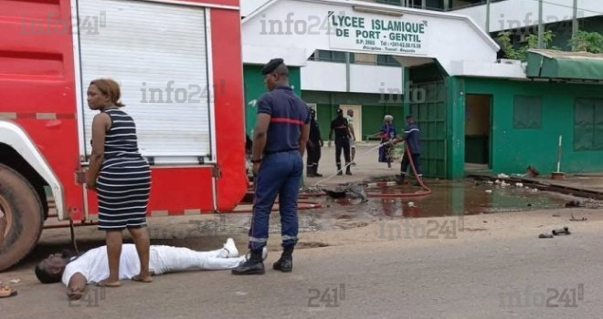 Port-Gentil : Un mort et plusieurs blessés dans un tragique accident devant le lycée islamique