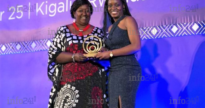 Jacky Sorrel Bouanga Boudiombo, l’une des 20 lauréates du prix Jeunes talents Afrique 2021 