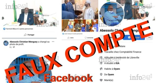 Oyem&nbsp;: La mairie dénonce le faux compte Facebook du maire de la ville gabonaise