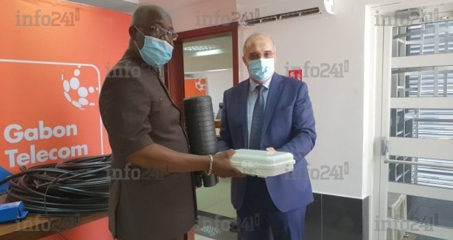 Gabon Telecom fait un important don de matériel informatique à l’INPTIC