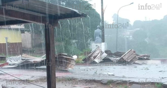 Intempéries&nbsp;: Un orage d’une violence inouïe secoue Franceville et ses environs