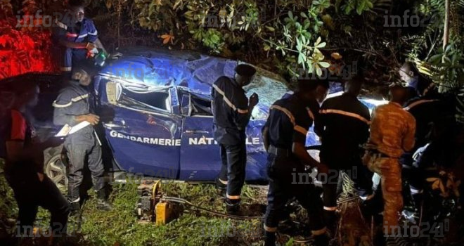 Franceville : Un haut gradé de la gendarmerie, seule victime mortelle d’un grave accident de la route