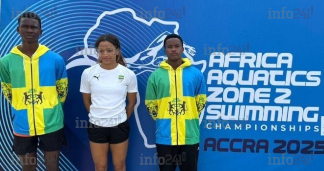 Championnat d’Afrique de natation 2025 - zone 2&nbsp;: déjà 5 médailles engrangées par le Gabon&nbsp;!