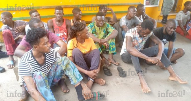 Insécurité&nbsp;: 38 jeunes bandits présumés interpellés à Port-Gentil au cours d’une rafle