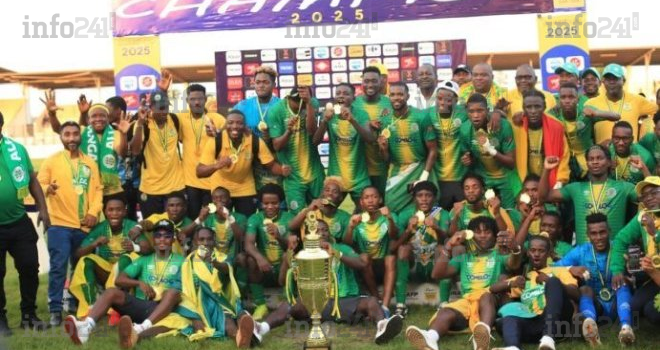 National Foot 1  : Mangasport invaincu décroche sa 10e étoile, CF Mounana et CS Bendjé relégués ! 
