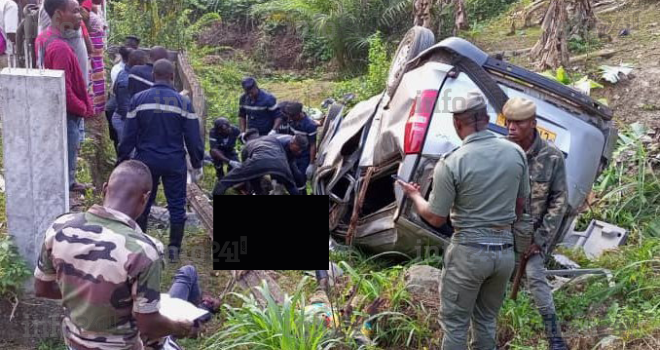 Ntoum&nbsp;: Plusieurs morts après une embardée d’un véhicule sur la nationale 1