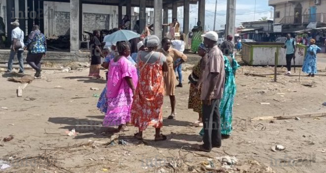 Port-Gentil&nbsp;: Les commerçantes crient leur colère après leur déguerpissement du marché de l’Ancien-Port