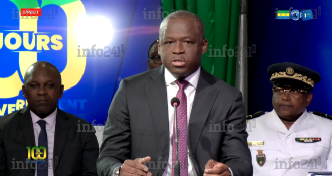 Bilan des 100 jours : Immongault promet monter la sécurité d’un cran, les Gabonais sur leur faim !