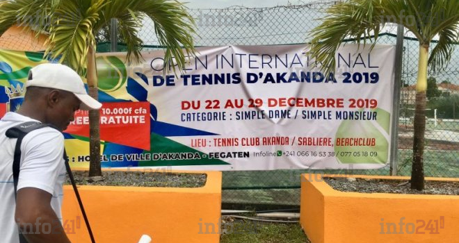 Open de tennis d’Akanda&nbsp;: les finales se disputeront ce dimanche