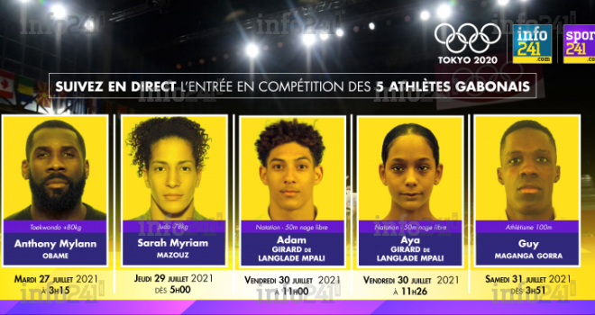 JO 2020&nbsp;: C’est déjà fini pour le Gabon qui rentre bredouille de son aventure à Tokyo&nbsp;!