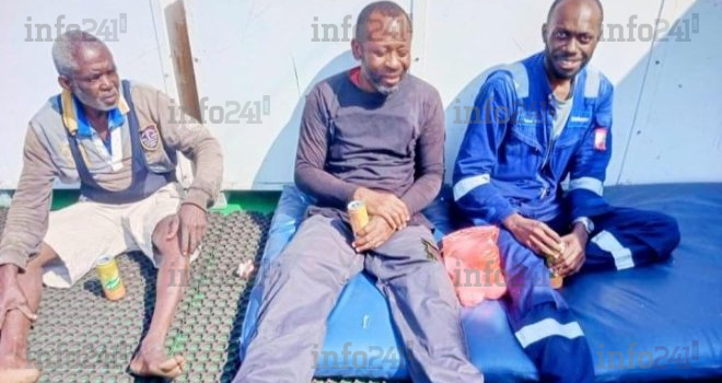 Trois pêcheurs gabonais retrouvés en mer après une semaine de survivalisme près de Port-Gentil