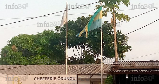 Port-Gentil&nbsp;: Le drapeau gabonais dans un piteux état à la chefferie traditionnelle Orungu