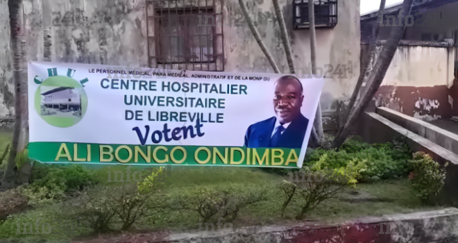 Présidentielle gabonaise : Le pied de nez du personnel du CHUL aux 8 candidats en lice