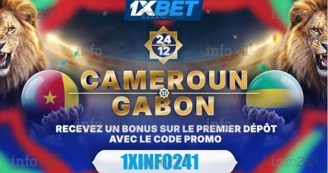 Cameroun – Gabon&nbsp;: soutenez notre sélection nationale lors du match de la 1re journée de la CAN avec 1xBet&nbsp;!