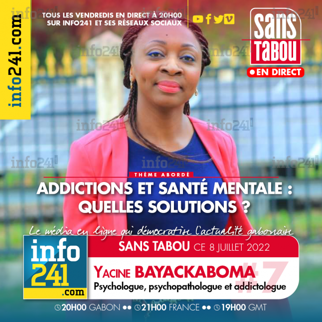 Sans tabou #7&nbsp;: «&nbsp;Addictions et santé mentale&nbsp;» avec Yacine Bayackaboma
